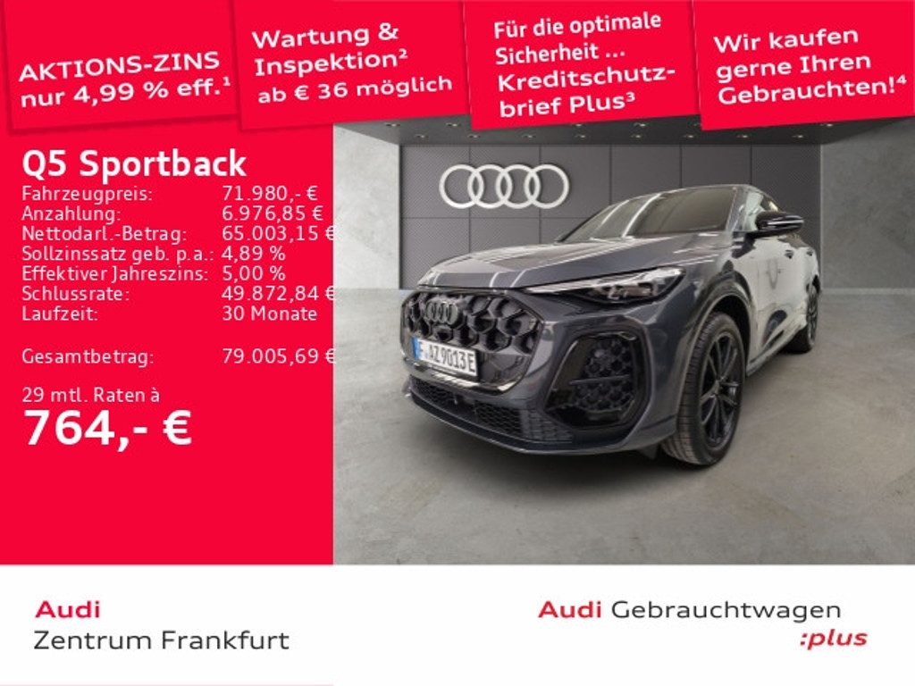 Audi Q5 Sportback Quattro S-Tronic Hybride