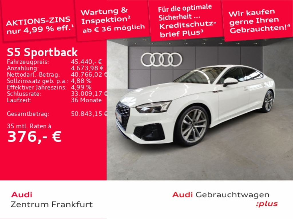 Audi S5 Sportback Quattro