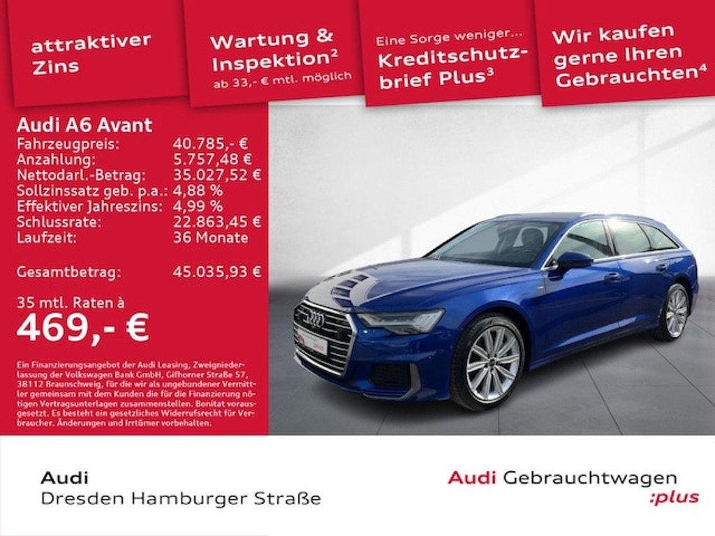 Audi A6 Avant Quattro S-Tronic 45 TDI