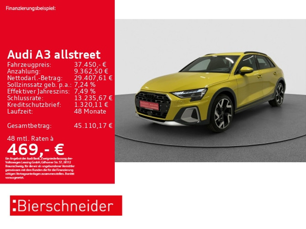 Audi A3 S-Tronic 35 TDI Allstreet