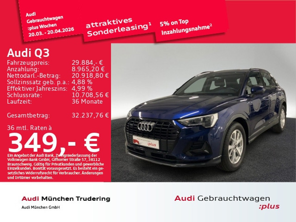 Audi Q3 Quattro S-Tronic 35 TDI