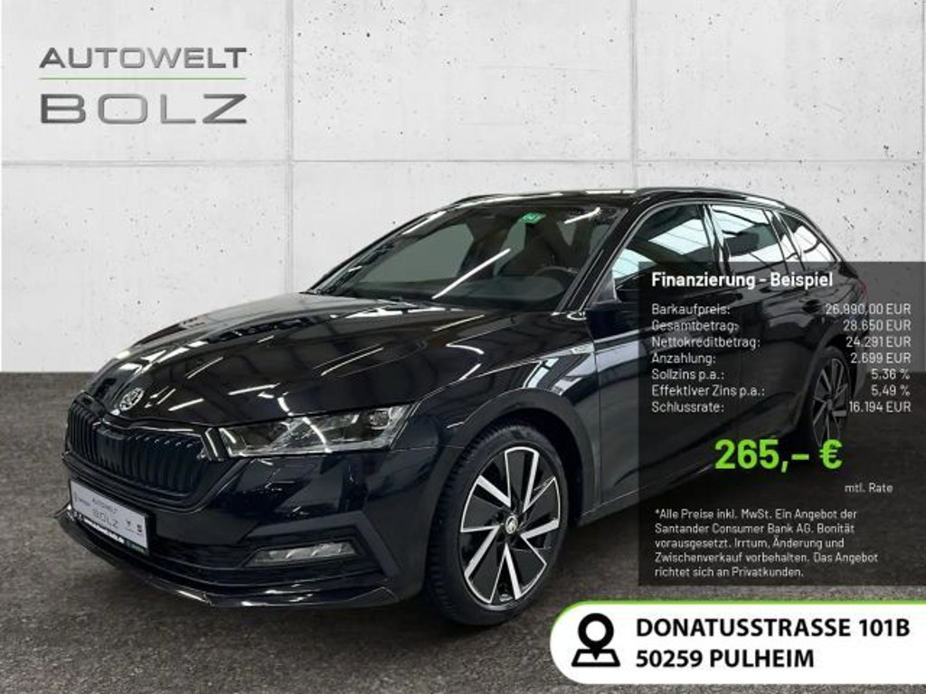 Skoda Octavia Combi Sportline 2.0 TDI