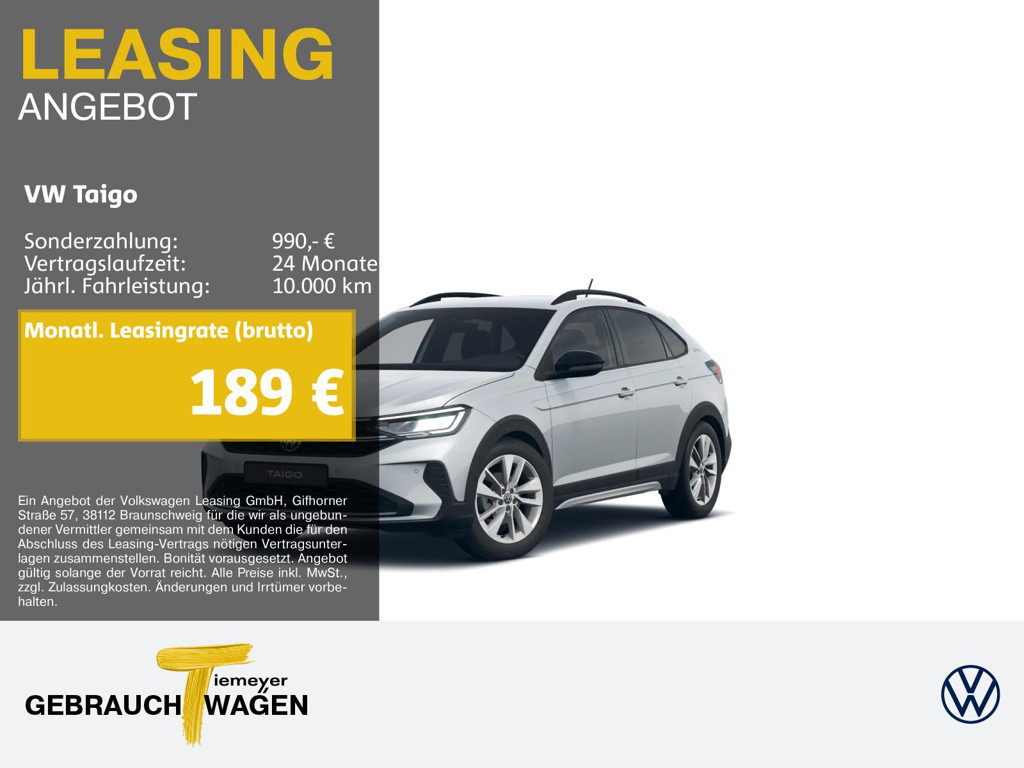 Volkswagen Taigo DSG 1.0 TSI