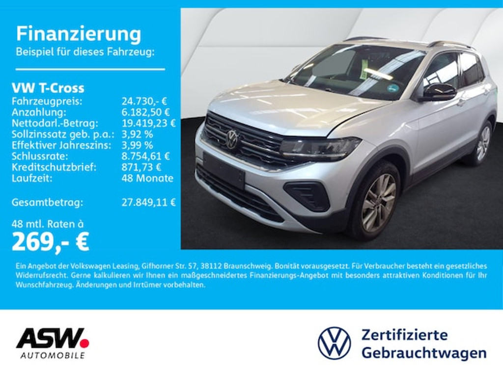 Volkswagen T-Cross DSG 1.0 TSI