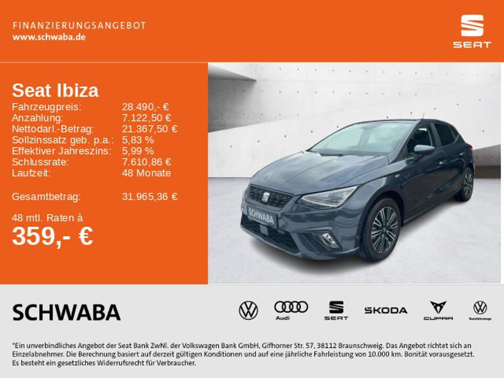 Seat Ibiza 1.0 TSI DSG