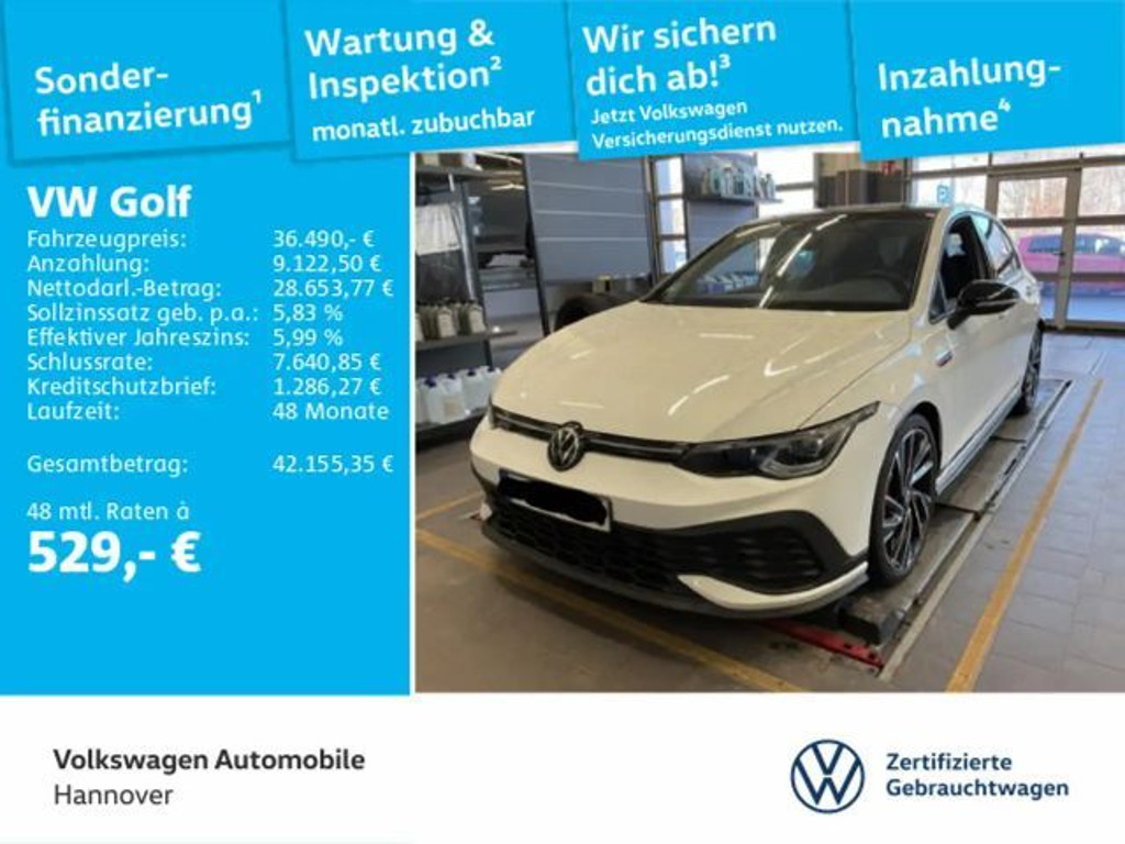 Volkswagen Golf DSG GTI Golf VIII 2.0 TSI