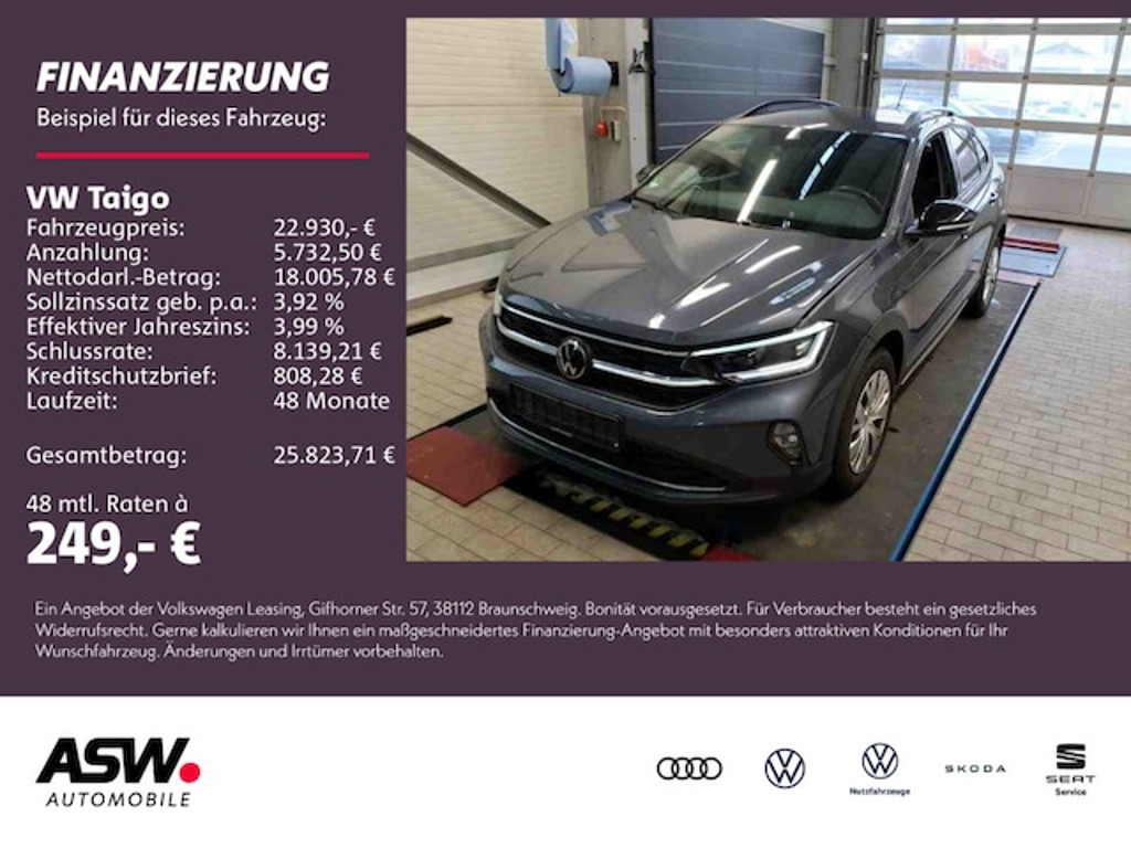 Volkswagen Taigo DSG 1.0 TSI Move