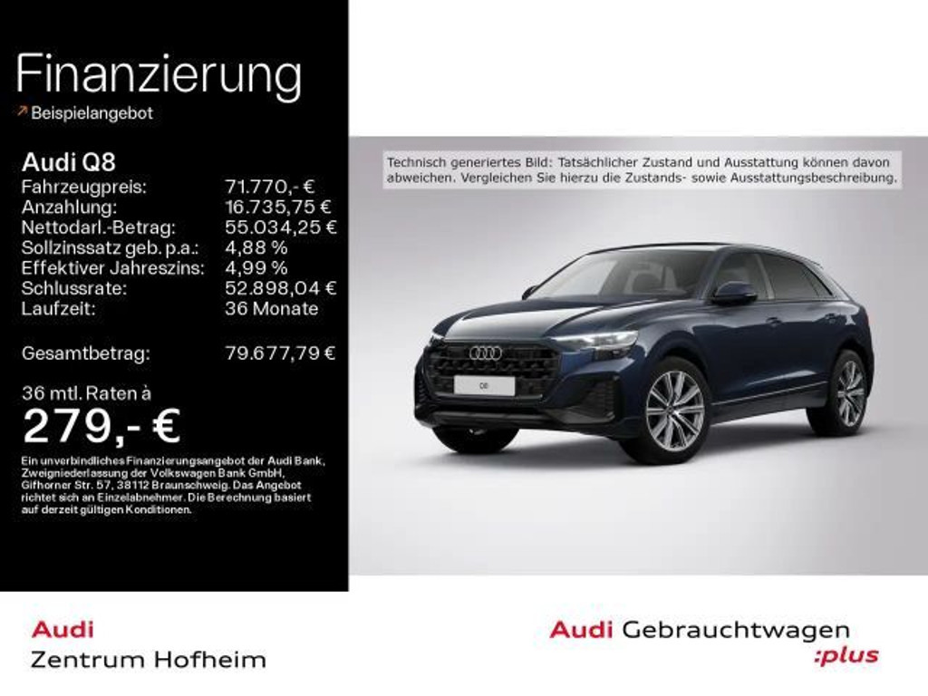Audi Q8 Quattro 50 TDI