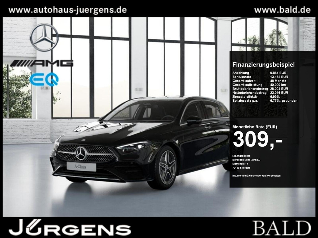 Mercedes-Benz A-Klasse A 200 AMG Line Sport Edition Sportpakket