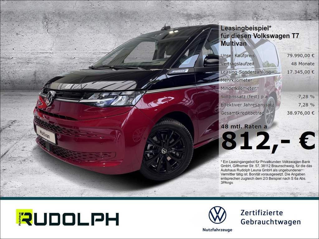 Volkswagen Multivan DSG Life 2.0 TDI T7