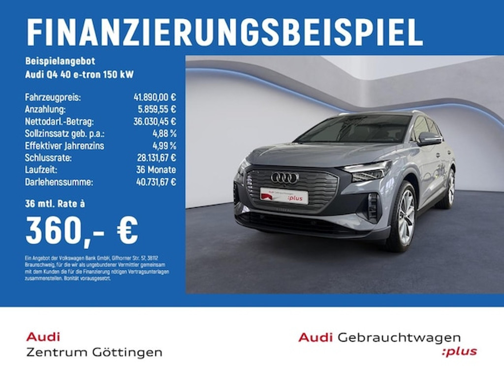 Audi Q4 e-tron