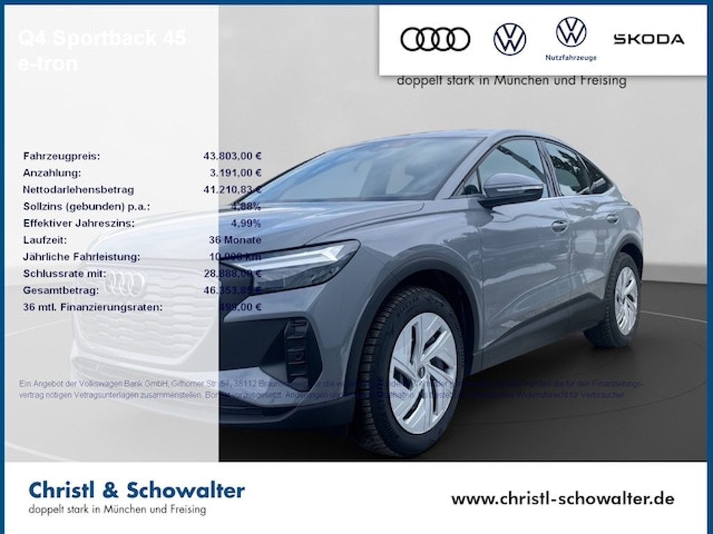 Audi Q4 e-tron Sportback