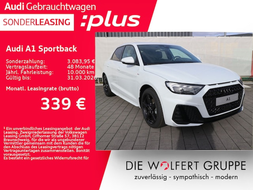 Audi A1 Sportback S-Line S-Tronic 30 TFSI