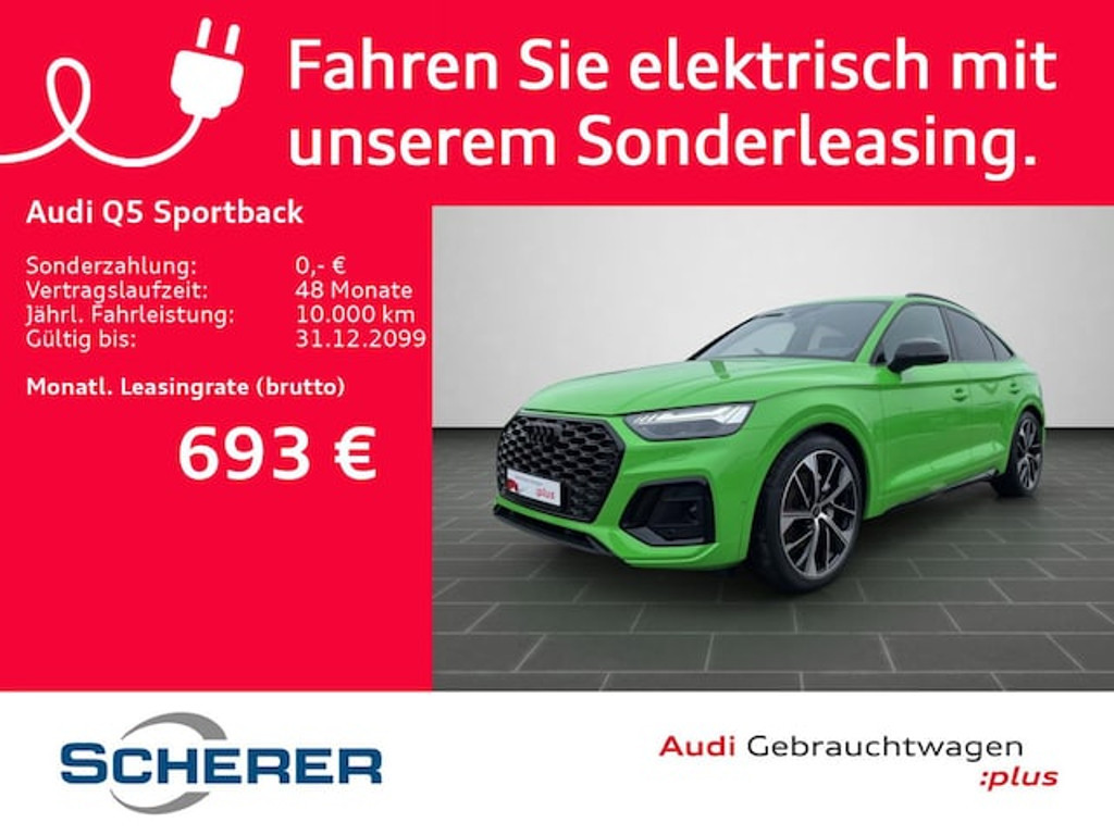 Audi Q5 Sportback Quattro S-Line S-Tronic Hybride 55 TFSI