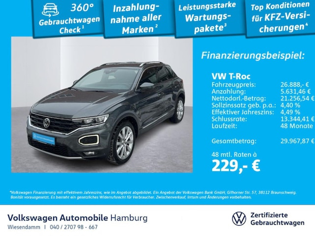 Volkswagen T-Roc DSG Sport 1.5 TSI
