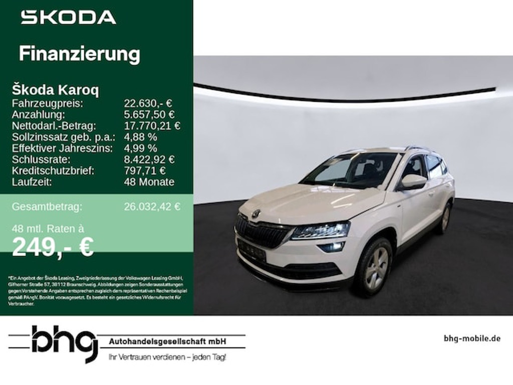 Skoda Karoq Clever ACT 1.5 TSI