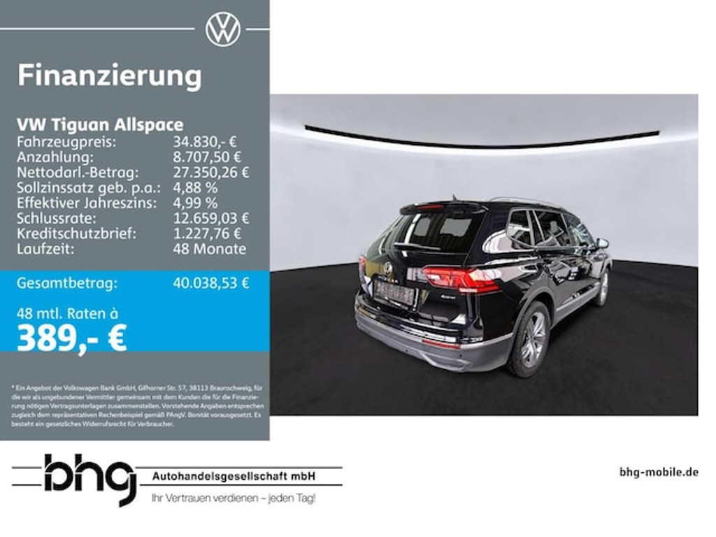Volkswagen Tiguan 4Motion DSG Life Allspace 2.0 TDI