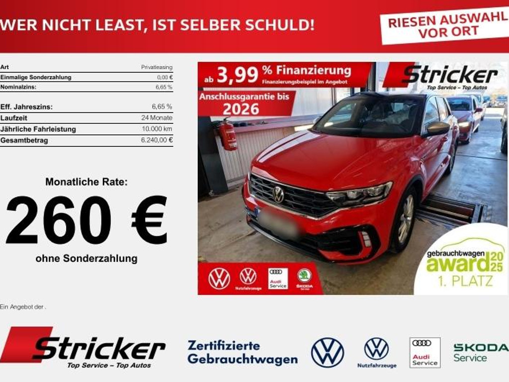 Volkswagen T-Roc DSG 2.0 TSI