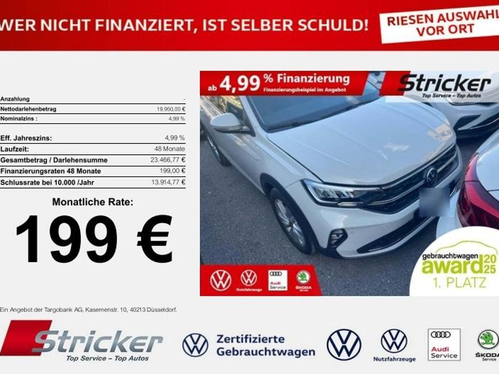 Volkswagen Taigo Life 1.0 TSI