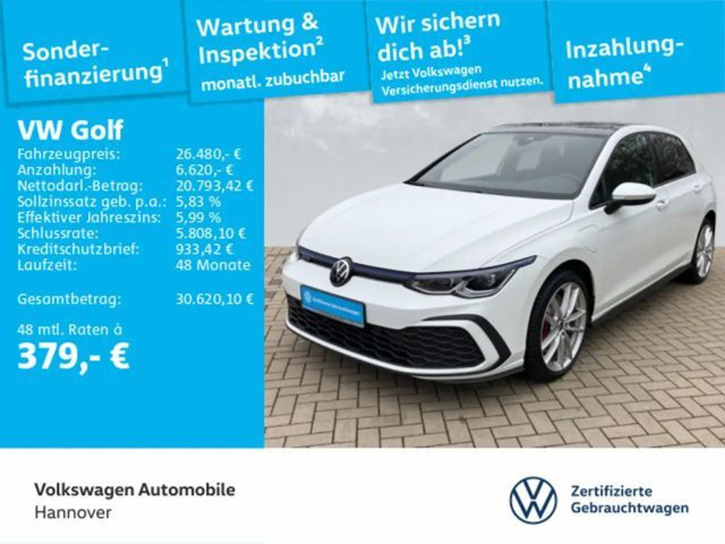 Volkswagen Golf DSG GTE Golf VIII 1.4 TSI