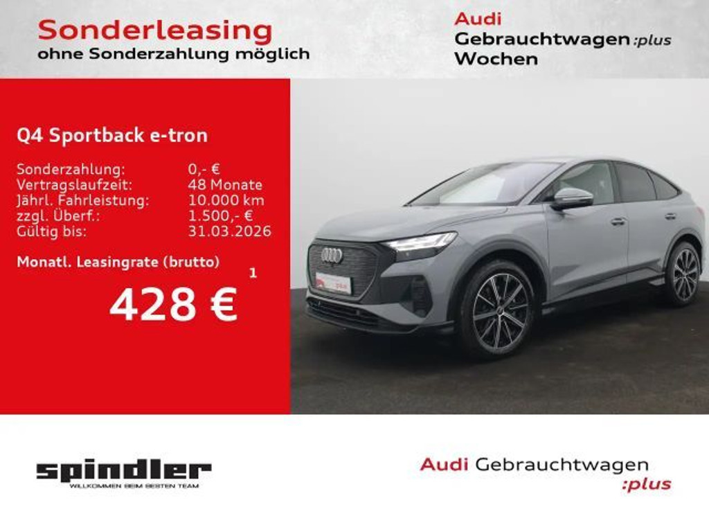 Audi Q4 e-tron advanced 45 / AR-HuD, AHK