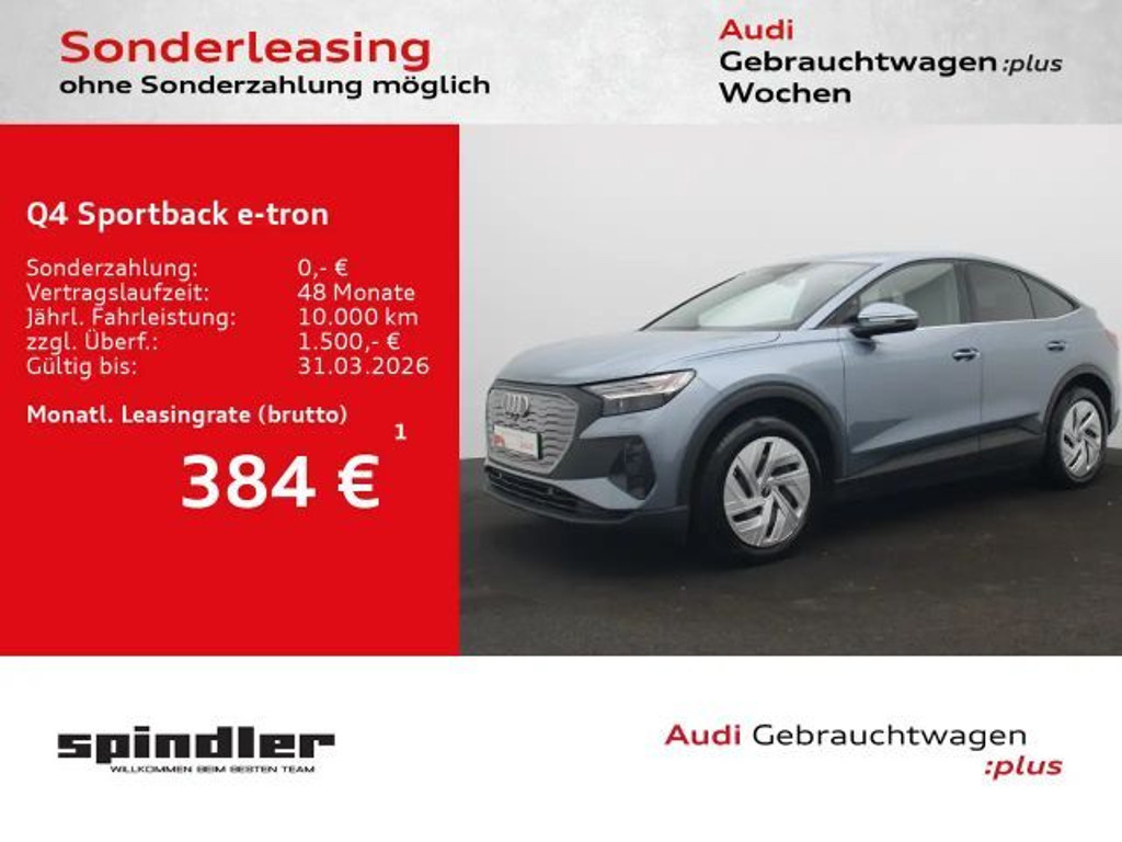 Audi Q4 e-tron 45 / Navi pro, Matrix, ARHuD