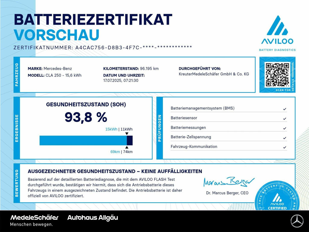 Mercedes-Benz CLA-Klasse