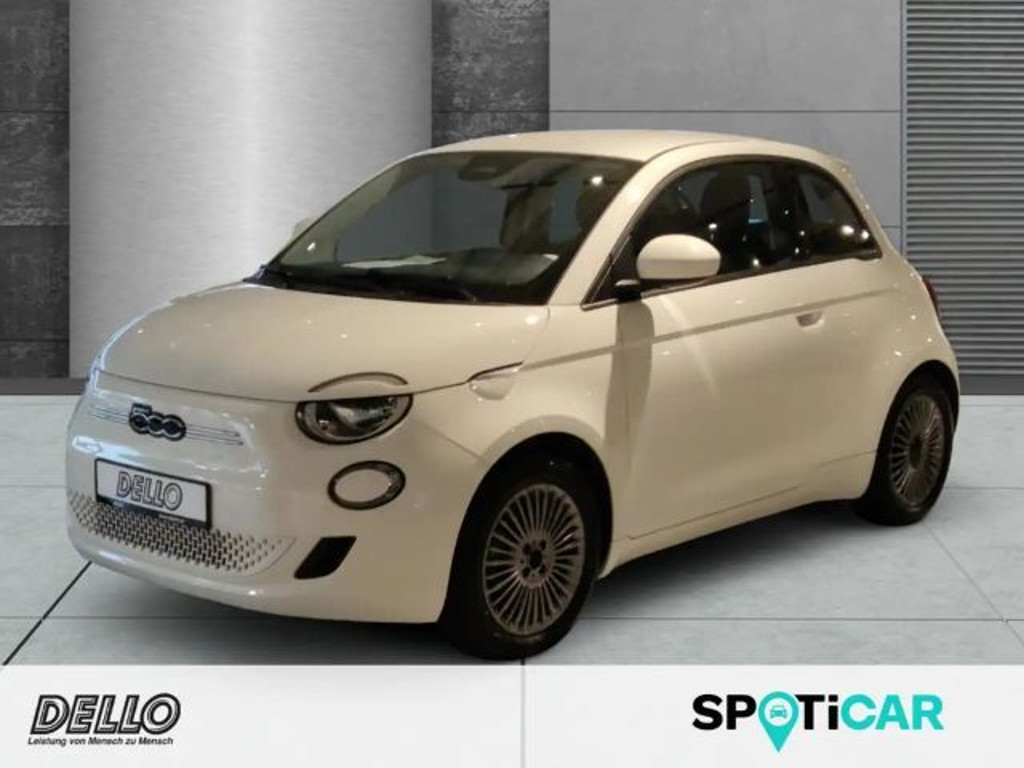 Fiat 500e Kamera Klimaautomatik Apple CarPlay Android Auto F