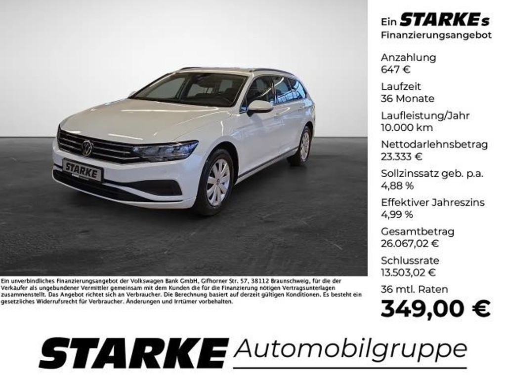 Volkswagen Passat Variant 2.0 TDI