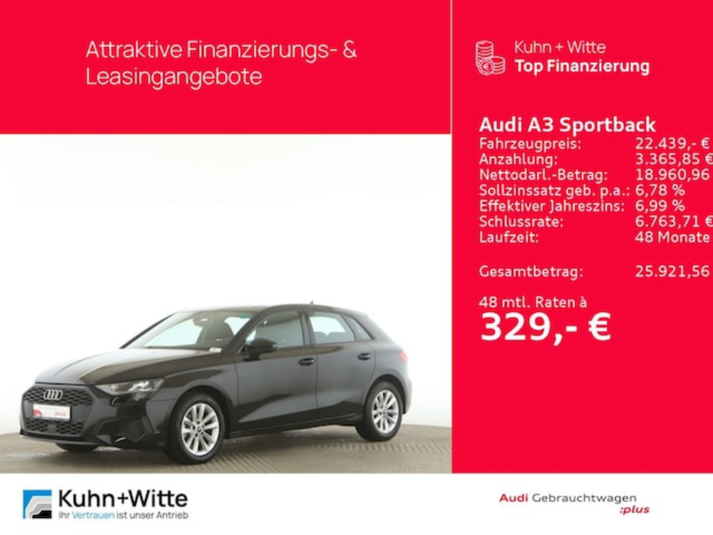 Audi A3 Sportback S-Tronic 30 TFSI