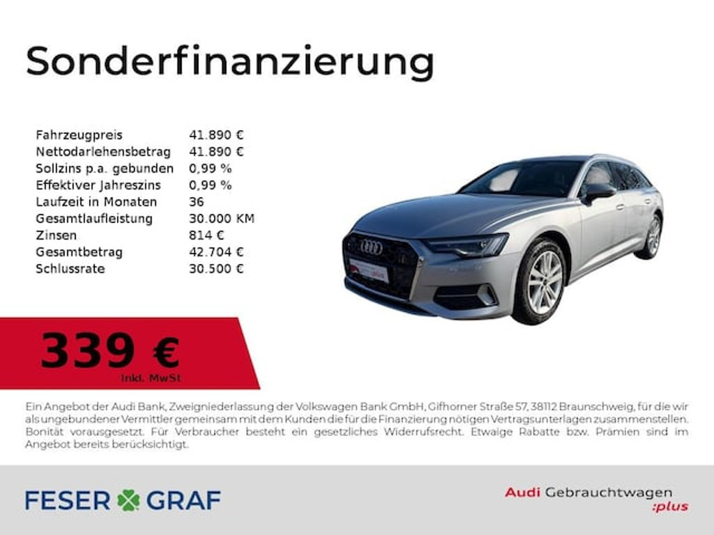 Audi A6 Avant S-Tronic 35 TDI
