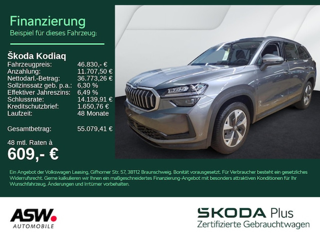 Skoda Kodiaq 4x4 2.0 TDI Selection
