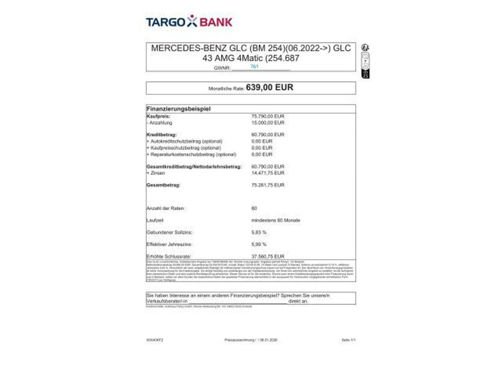 Mercedes-Benz GLC-Klasse