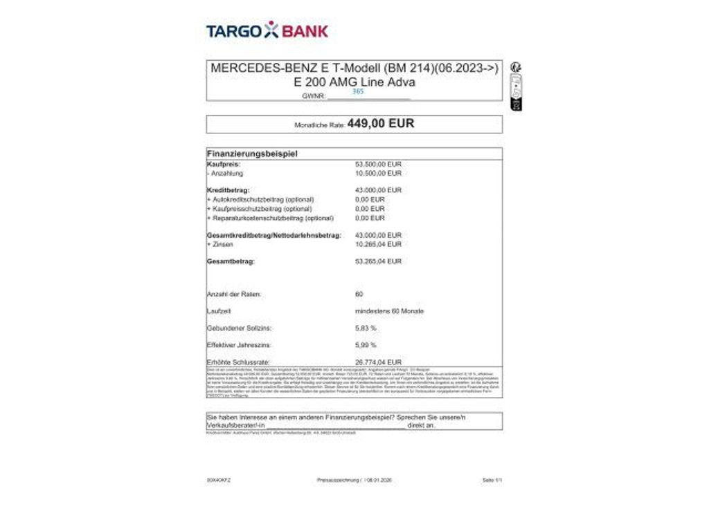 Mercedes-Benz E-Klasse