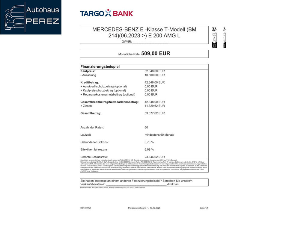 Mercedes-Benz E-Klasse