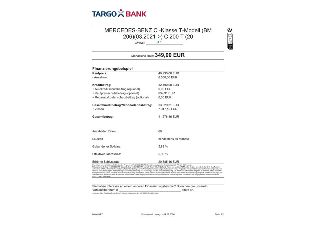 Mercedes-Benz C-Klasse