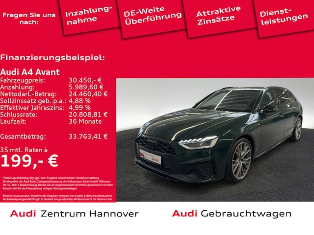 Audi A4 Avant S-Line S-Tronic 35 TFSI