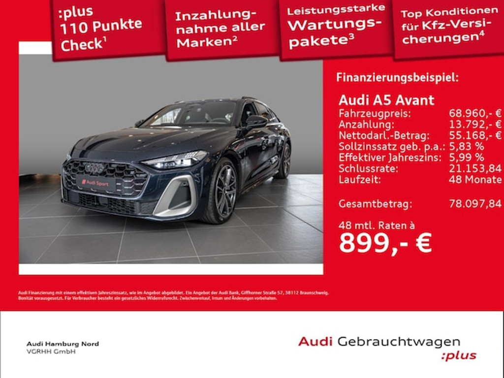 Audi A5 Avant Quattro S-Tronic Hybride
