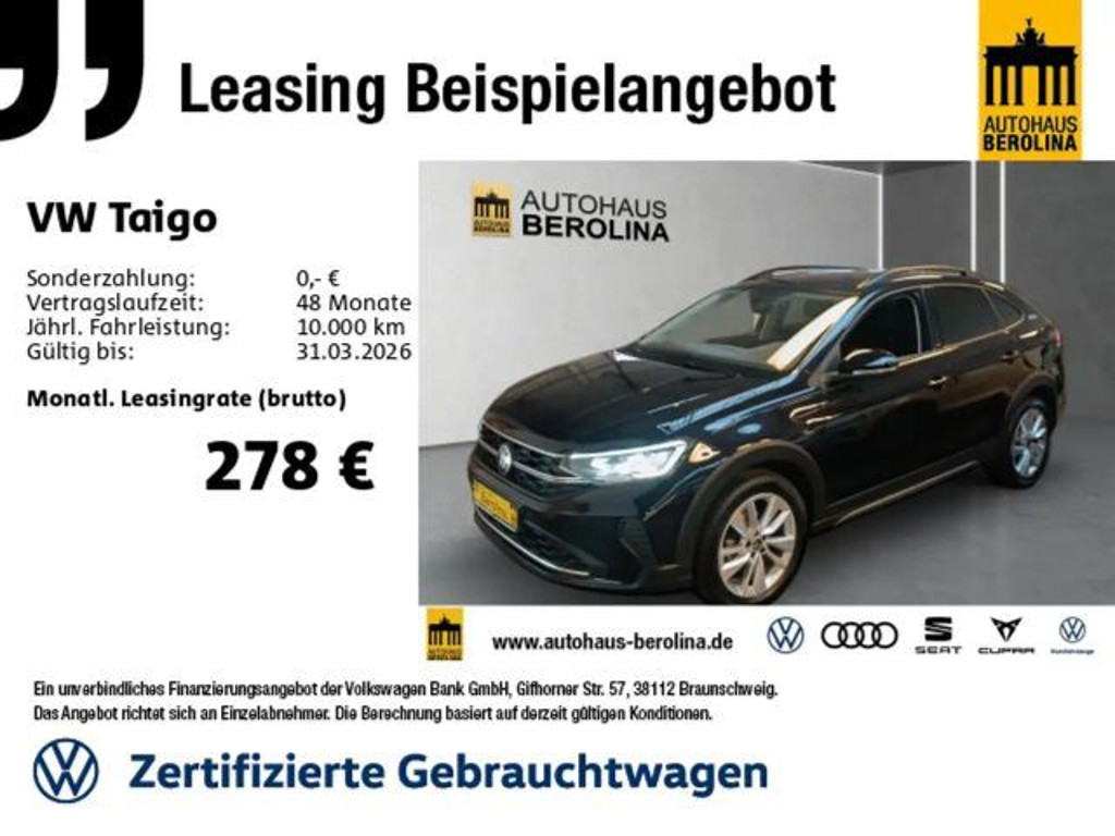 Volkswagen Taigo DSG 1.5 TSI
