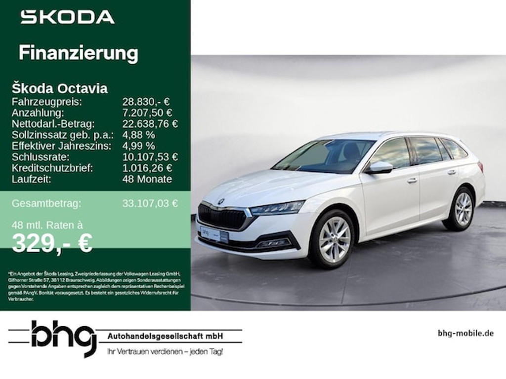 Skoda Octavia Style Combi 4x4 2.0 TDI Style