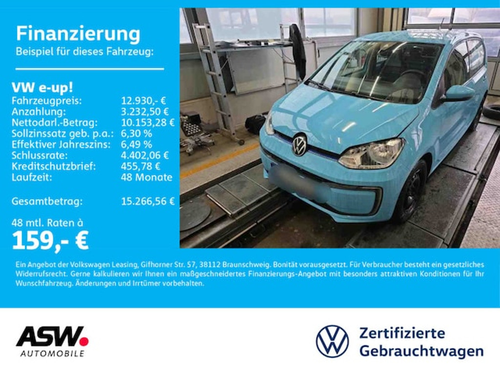 Volkswagen e-up! Move up! Move
