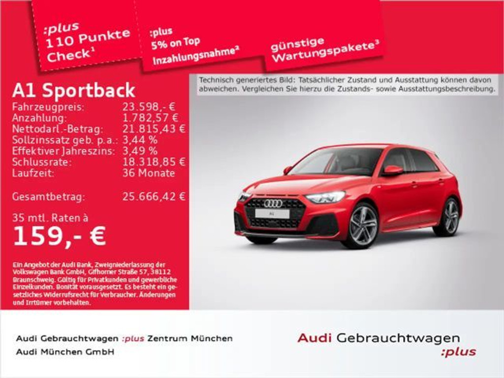 Audi A1 S-Line 30 TFSI