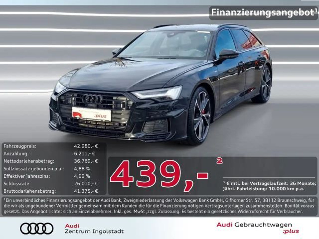Audi A6 Avant Quattro Sport Hybride 55 TFSI