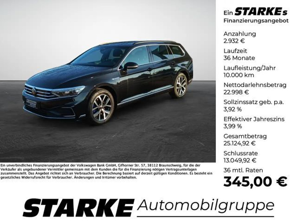 Volkswagen Passat GTE Variant eHybrid 1.4 TSI