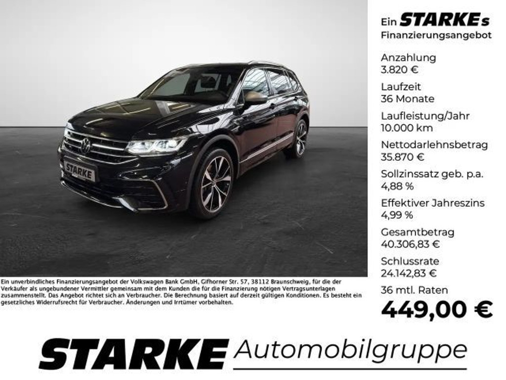 Volkswagen Tiguan DSG Allspace R-Line 2.0 TDI