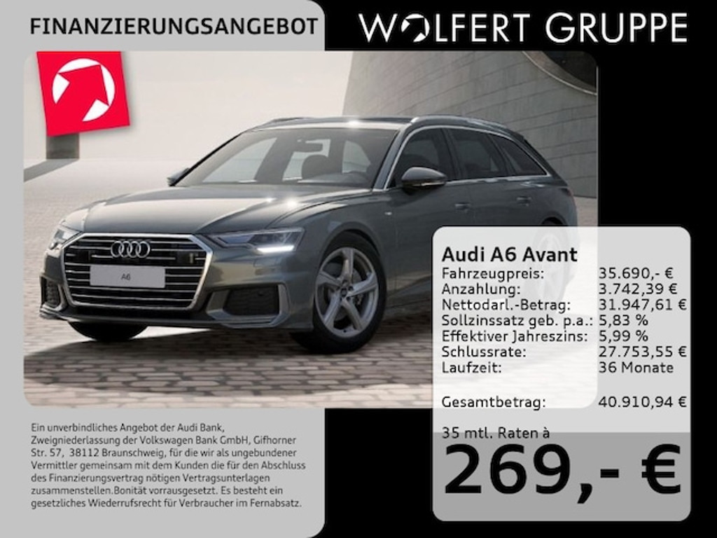 Audi A6 Avant S-Tronic Sport 45 TFSI