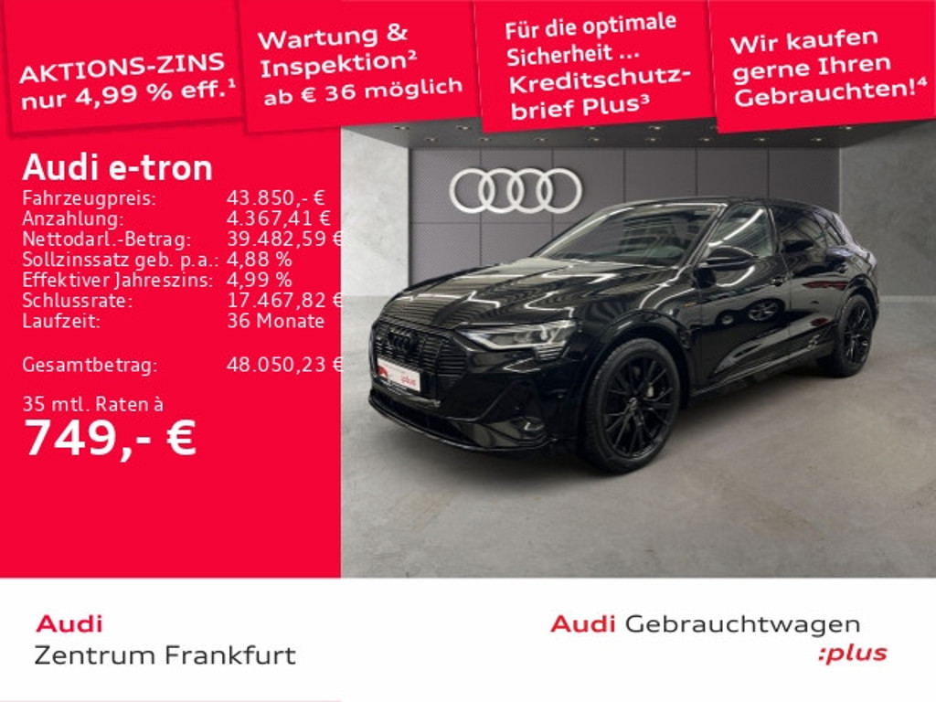 Audi e-tron Quattro S-Line 55