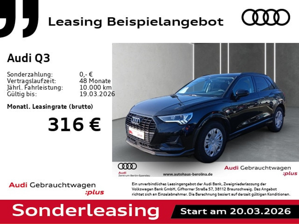 Audi Q3 S-Tronic 35 TFSI