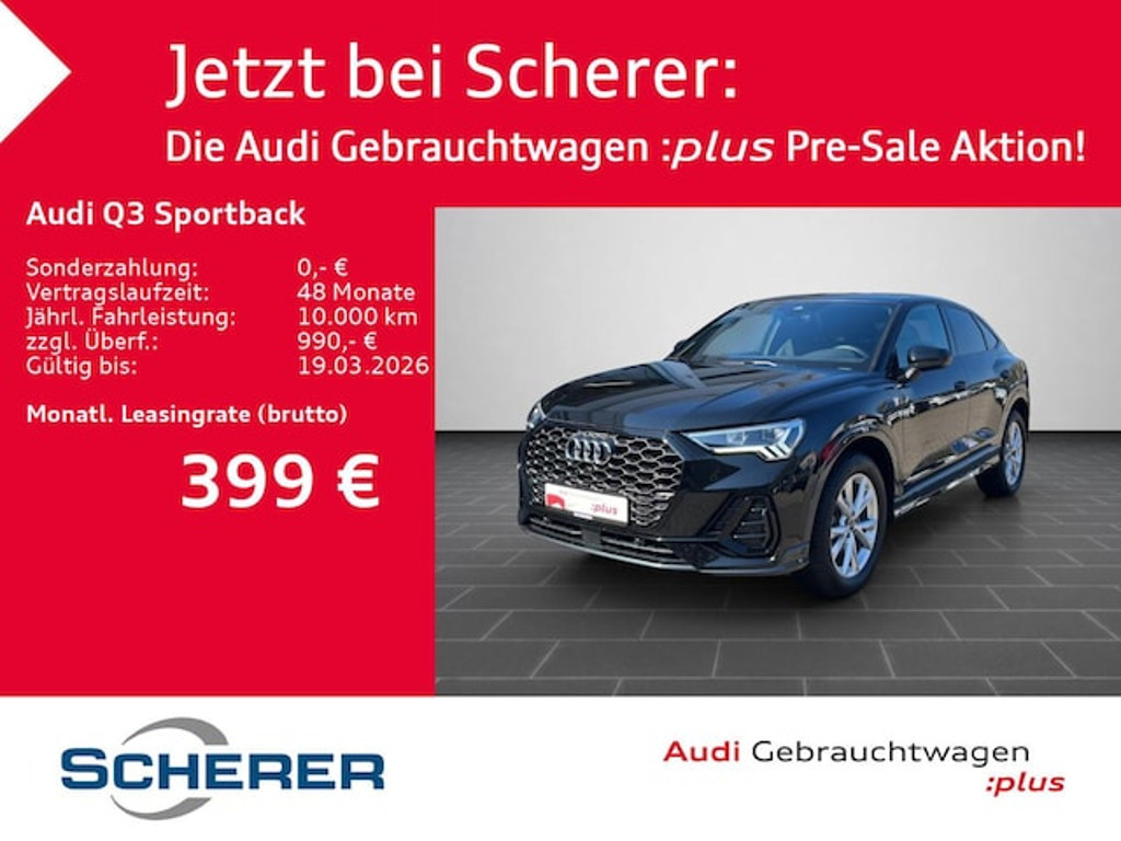 Audi Q3 Sportback S-Line S-Tronic 35 TDI