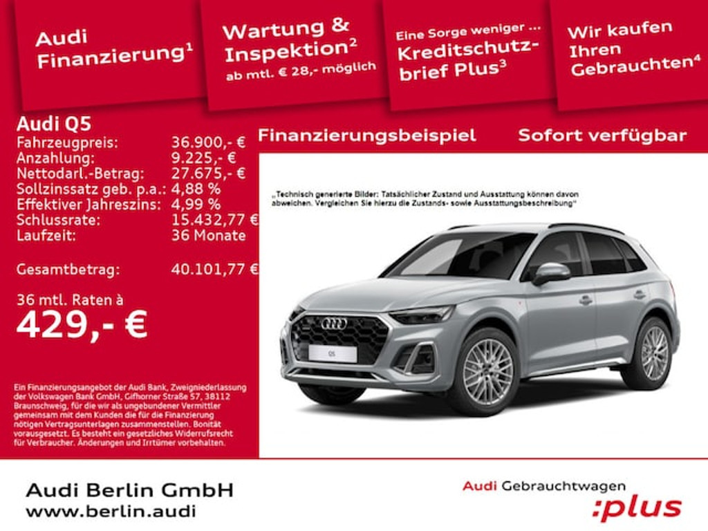 Audi Q5 Quattro S-Tronic 40 TFSI